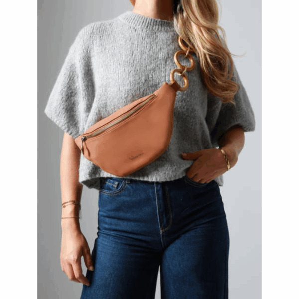 Heliconia Bumbag Brown-Woomen-Sacs-Maroquinerie Fortunas-Mouscron