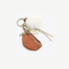 Porte-clefs Crocus Brown-Woomen-Accessoires Mode-Maroquinerie Fortunas-Mouscron