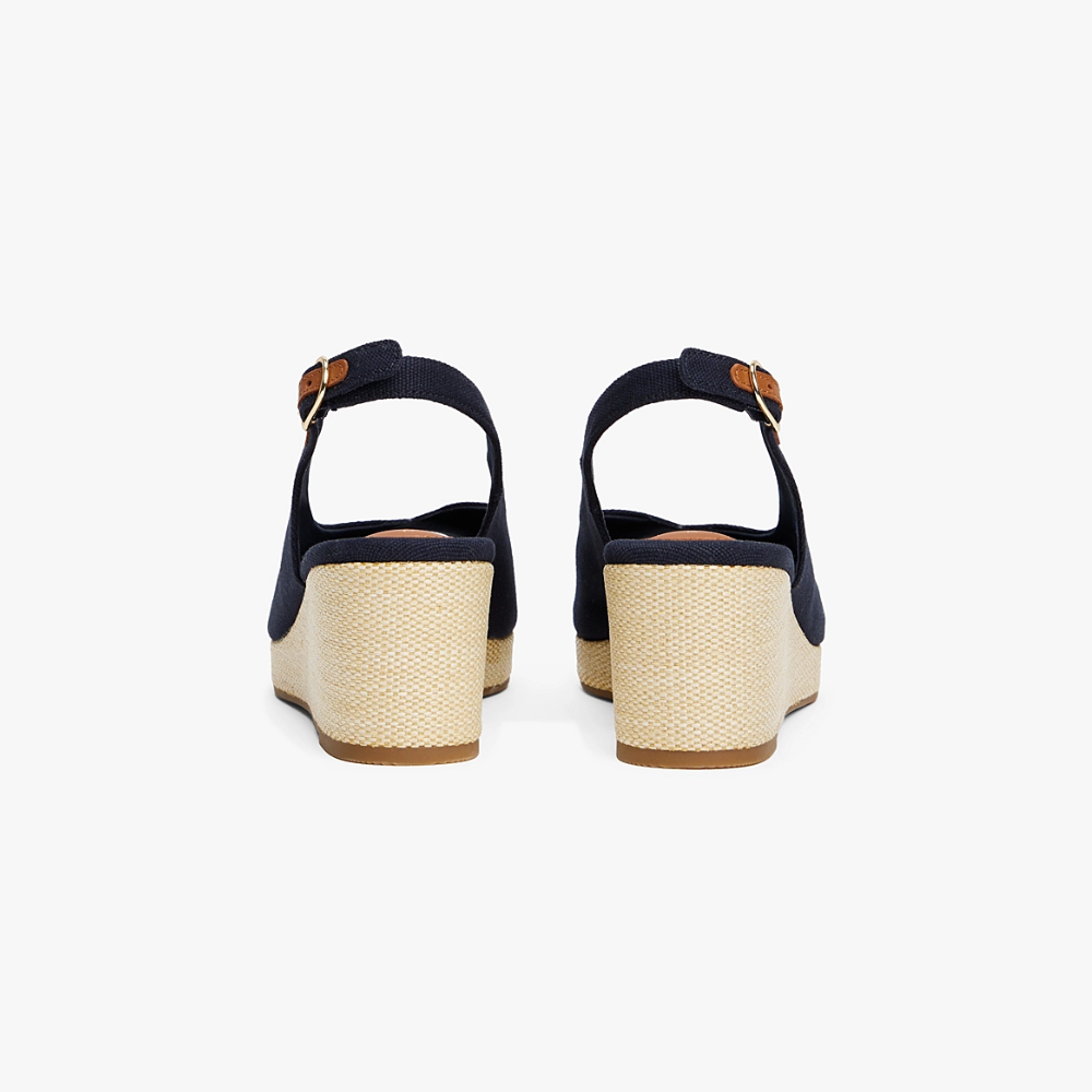 Sandales Wedge-Tommy Hilfiger-Baskets-Maroquinerie Fortunas-Mouscron Sandales Wedge-Tommy Hilfiger-Baskets-Maroquinerie Fortunas-Mouscron
