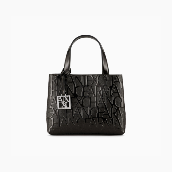 Handle Logo Patent Armani-Sacs-Maroquinerie Fortunas-Mouscron