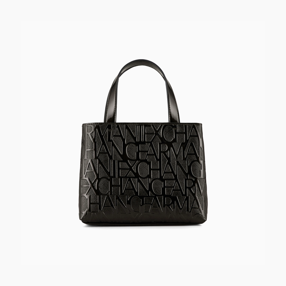 Handle Logo Patent Armani-Sacs-Maroquinerie Fortunas-Mouscron