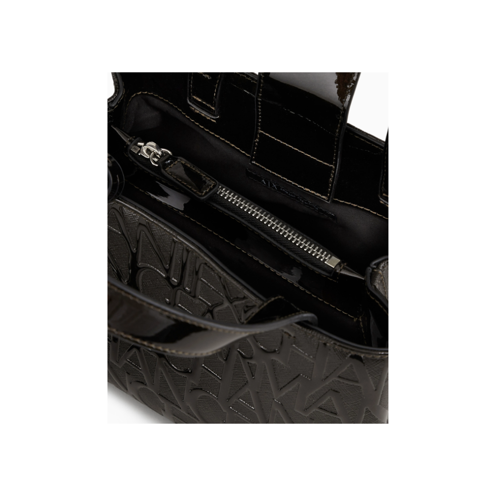 Handle Logo Patent Armani-Sacs-Maroquinerie Fortunas-Mouscron