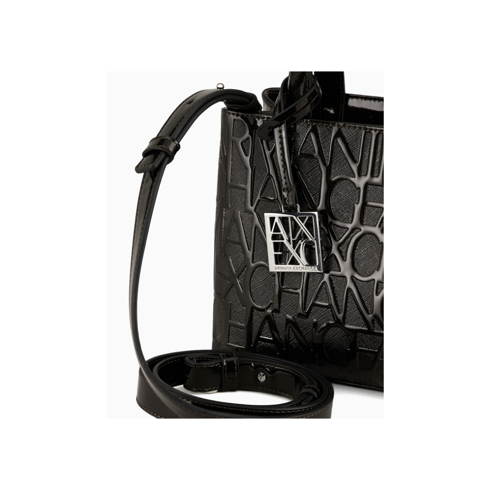 Handle Logo Patent Armani-Sacs-Maroquinerie Fortunas-Mouscron