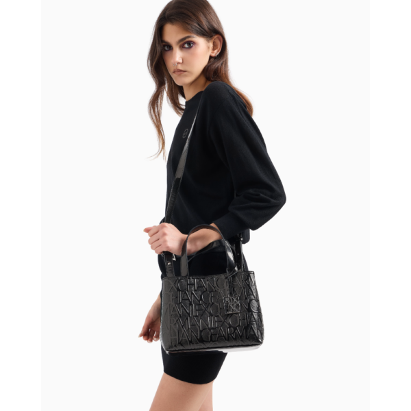 Handle Logo Patent Armani-Sacs-Maroquinerie Fortunas-Mouscron