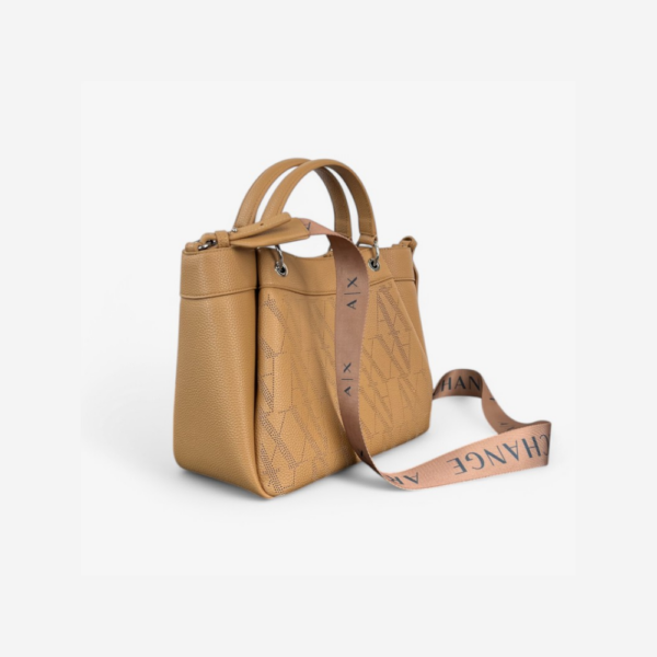 Handle Traforo Cognac-Armani-Sacs-Maroquinerie Fortunas-Mouscron