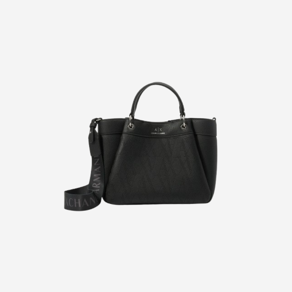 Handle Traforo Black-Armani-Sacs-Maroquinerie Fortunas-Mouscron