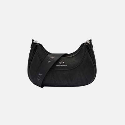 Hobo Wave Traforo Black-Armani-Sacs-Maroquinerie Fortunas-Mouscron