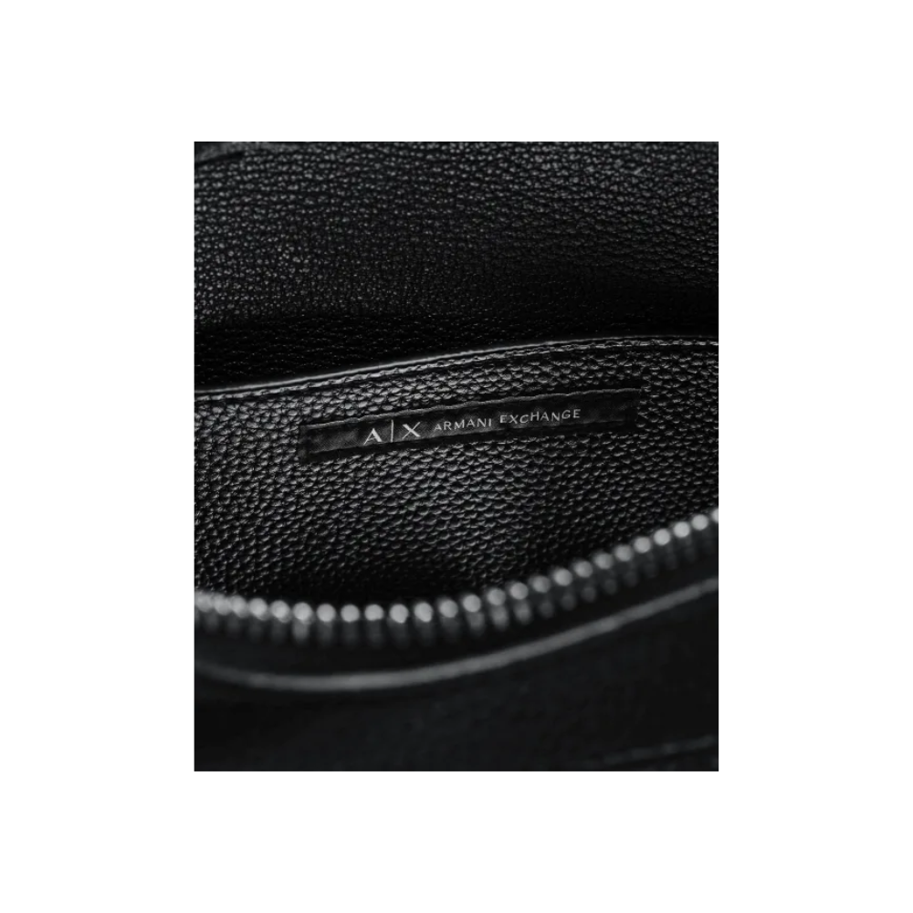 Camera Case Logo Black-Armani-Sacs-Maroquinerie Fortunas-Mouscron