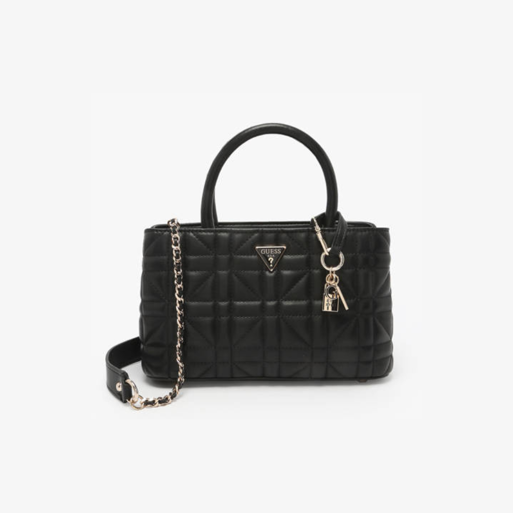 Edita Satchel Black-Guess-Sacs-Maroquinerie Fortunas-Mouscron