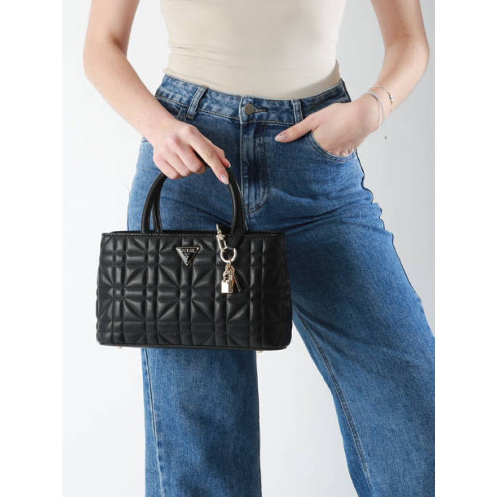 Edita Satchel Black-Guess-Sacs-Maroquinerie Fortunas-Mouscron