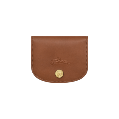 Porte-cartes Epure Cognac-Longchamp-Petite Maroquinerie-Maroquinerie Fortunas-Mouscron