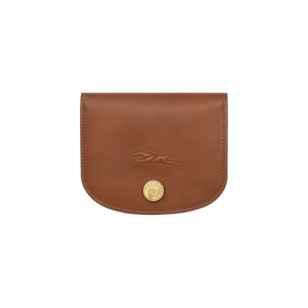 Porte-cartes Epure Cognac-Longchamp-Petite Maroquinerie-Maroquinerie Fortunas-Mouscron