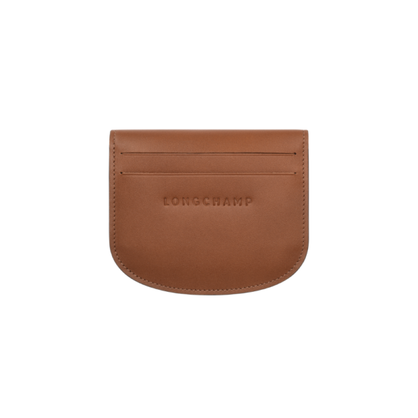 Porte-cartes Epure Cognac-Longchamp-Petite Maroquinerie-Maroquinerie Fortunas-Mouscron