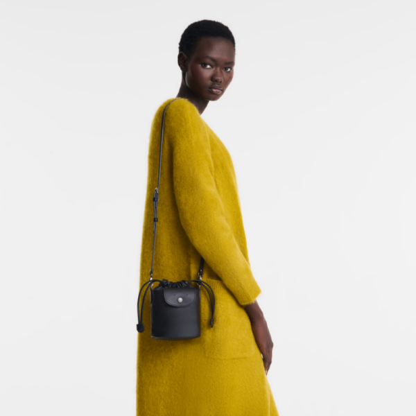 Bucket Xtra Noir-Longchamp-Sacs-Maroquinerie Fortunas-Mouscron