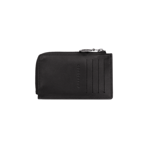 Porte-cartes Xtra Noir-Longchamp-Petite Maroquinerie-Maroquinerie Fortunas-Mouscron