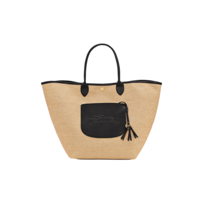 Panier Pliage L Noir-Longchamp-Sacs-Maroquinerie Fortunas-Mouscron