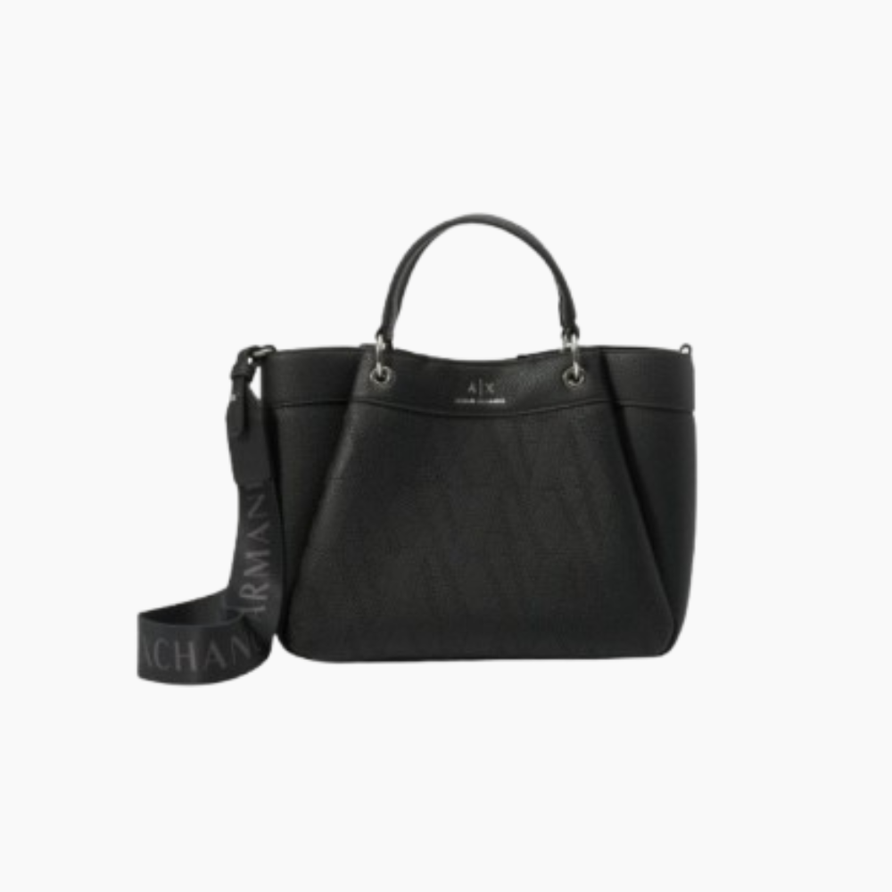 Handle Traforo Black-Armani-Sac-Maroquinerie Fortunas-Mouscron