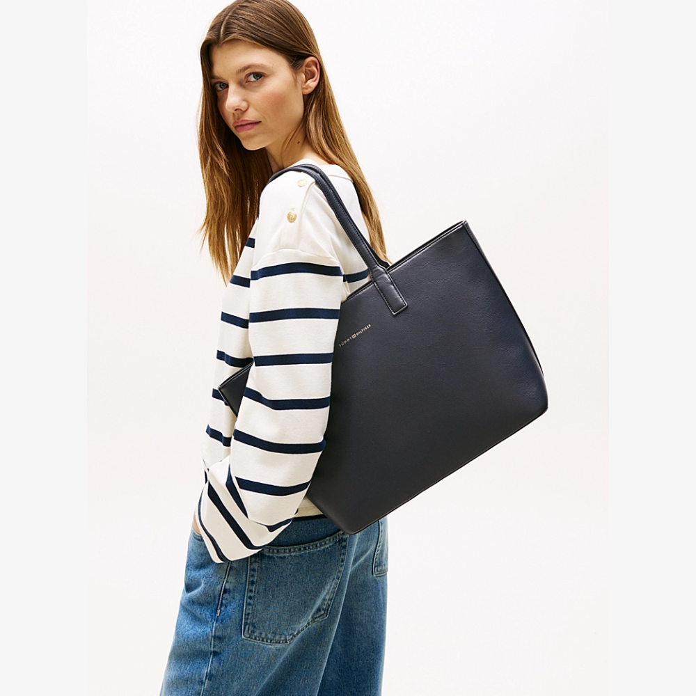 Tote Logotape-Tommy Hilfiger-Sacs-Maroquinerie Fortunas-Mouscron