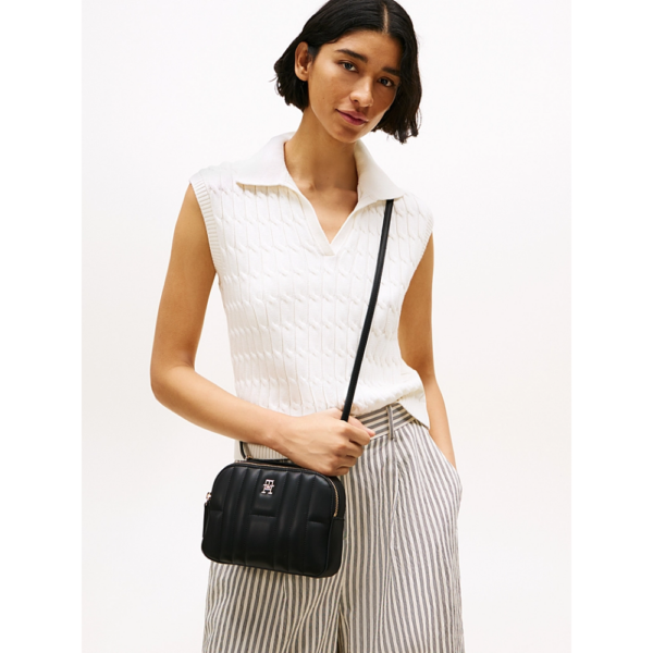 Camera Feminine Black-Tommy Hilfiger-Sacs-Maroquinerie Fortunas-Mouscron