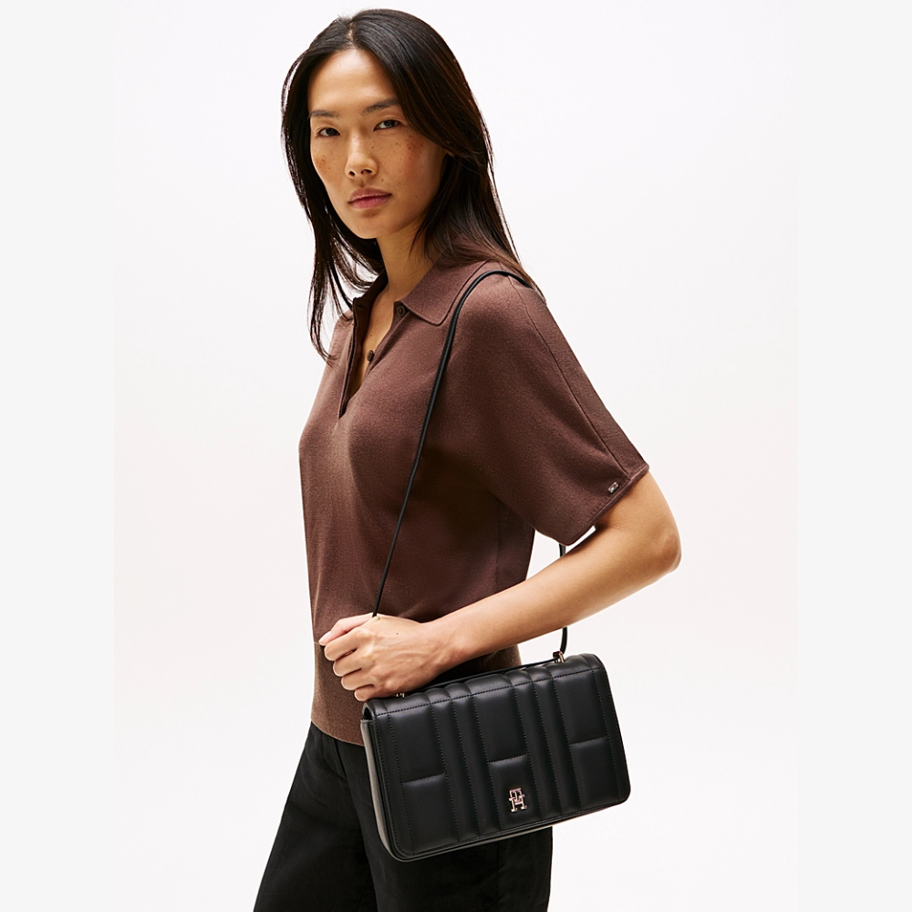 Camera Feminine Black-Tommy Hilfiger-Sacs-Maroquinerie Fortunas-Mouscron