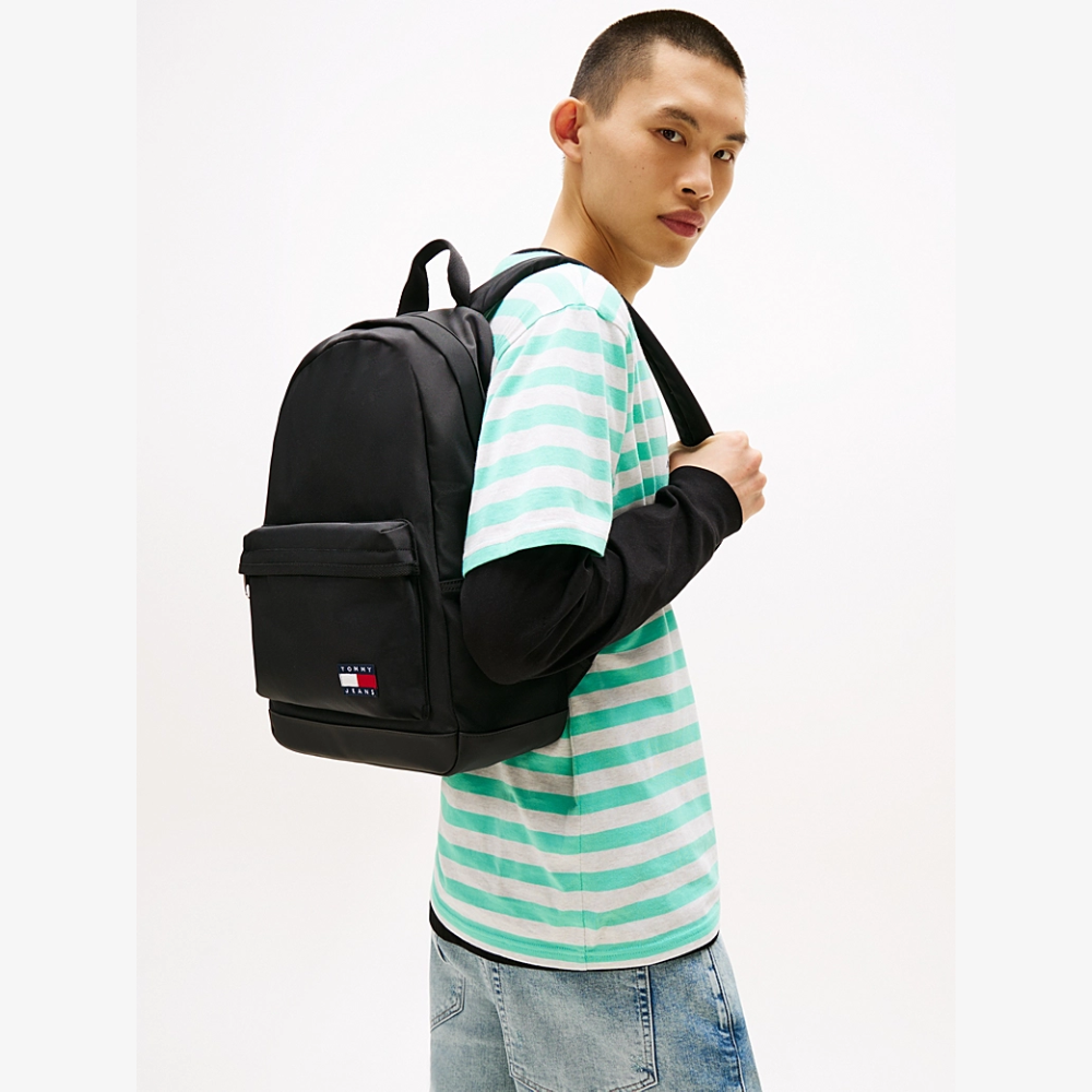 Backpack Daily Black-Tommy Hilfiger-Maroquinerie-Maroquinerie Fortunas-Mouscron