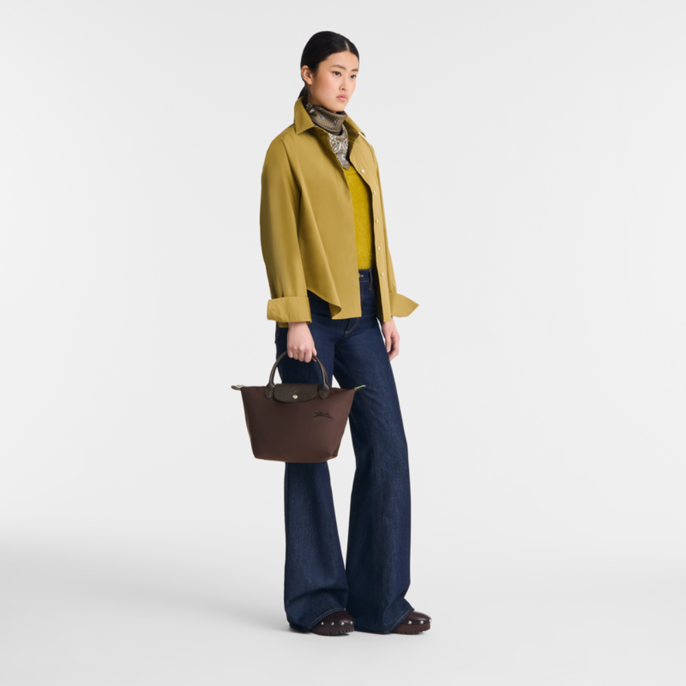 Pliage Green Handle S Moka-Longchamp-Sacs-Maroquinerie Fortunas-Mouscron Pliage Green Handle S Moka-Longchamp-Sacs-Maroquinerie Fortunas-Mouscron