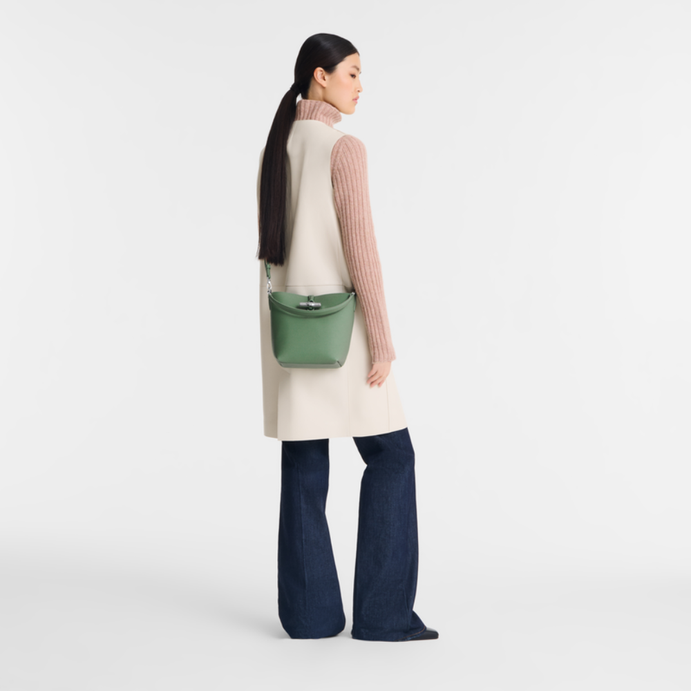Roseau Bucket XS Origan-Longchamp-Sacs-Maroquinerie Fortunas-Mouscron Roseau Bucket XS Origan-Longchamp-Sacs-Maroquinerie Fortunas-Mouscron