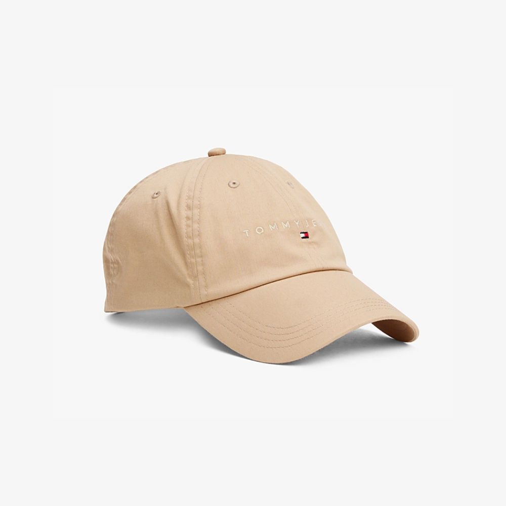 Casquette Logo Beige-Tommy Hilfiger-Vêtements & Co.-Maroquinerie Fortunas-Mouscron