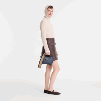 Epure Cabas XS Marine-Longchamp-Sacs-Maroquinerie Fortunas-Mouscron