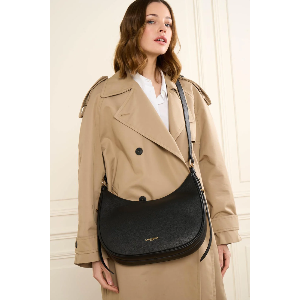 Aria M Noir-Lancaster-Sacs-Maroquinerie Fortunas-Mouscron