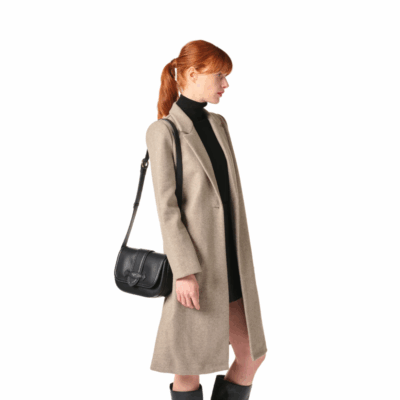 Sienna Xbody S Black-Lancel-Sacs-Maroquinerie Fortunas-Mouscron