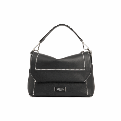 Ninon Soft Black-Lancel-Sacs-Maroquinerie Fortunas-Mouscron