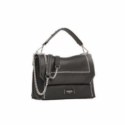 Ninon Soft Black-Lancel-Sacs-Maroquinerie Fortunas-Mouscron