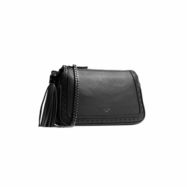 Pochette Premier Flirt Black-Lancel-Sacs-Maroquinerie Fortunas-Mouscron