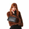Pochette Premier Flirt Black-Lancel-Sacs-Maroquinerie Fortunas-Mouscron