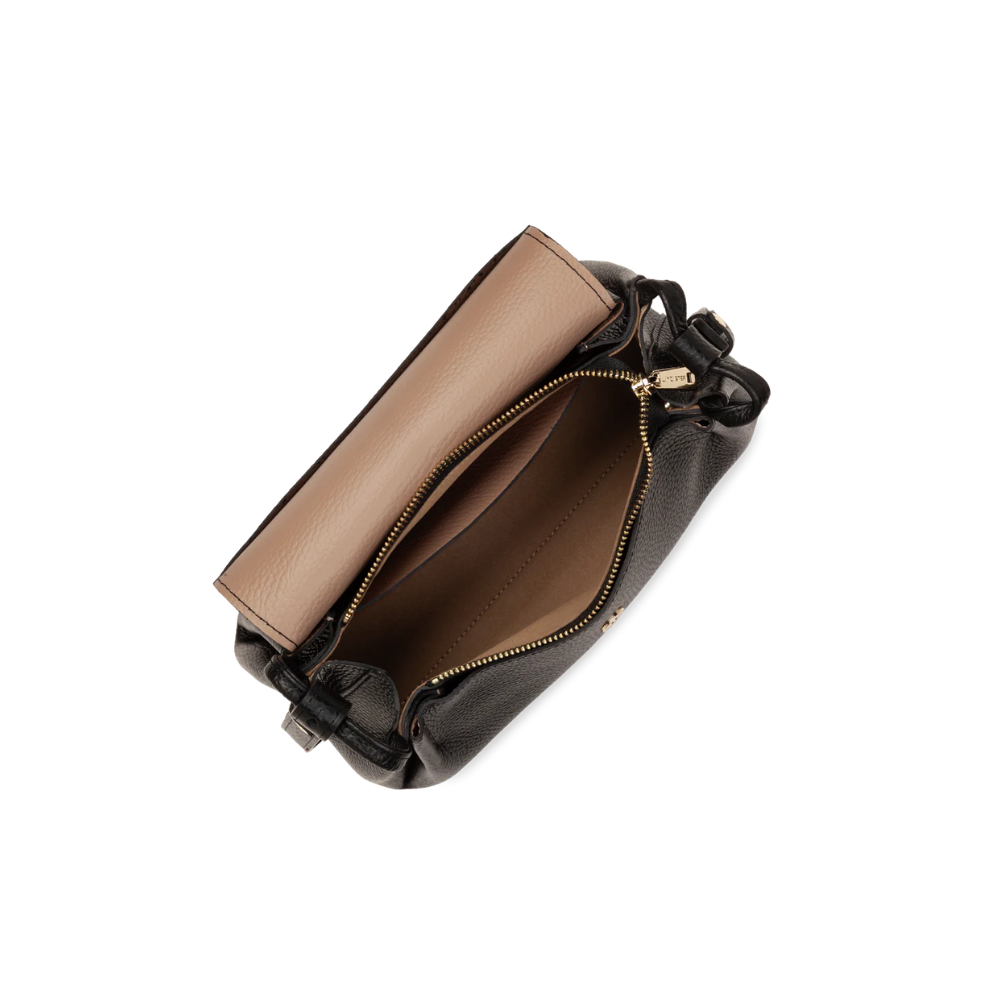 Accordéon M Noir-Lancaster-Sacs-Maroquinerie Fortunas-Mouscron