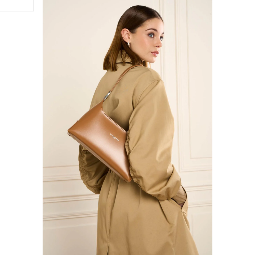 Baguette M Suave Camel-Lancaster-Sacs-Maroquinerie Fortunas-Mouscron