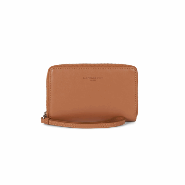 Portefeuille Paris Camel-Lancaster-Petite Maroquinerie-Maroquinerie Fortunas-Mouscron