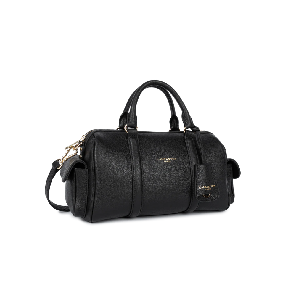 Ana Bowling L Noir-Lancaster-Sacs-Maroquinerie Fortunas-Mouscron