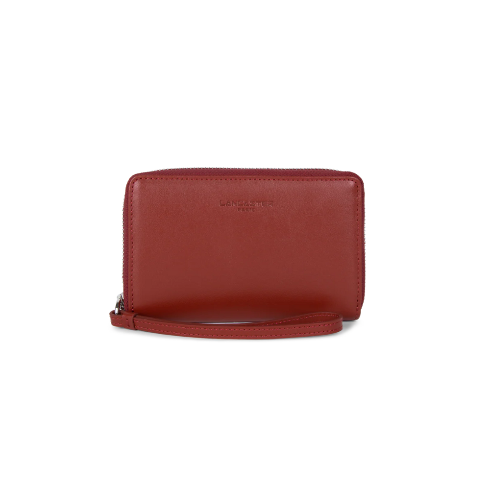 Portefeuille Paris Carmin-Lancaster-Petite Maroquinerie-Maroquinerie Fortunas-Mouscron