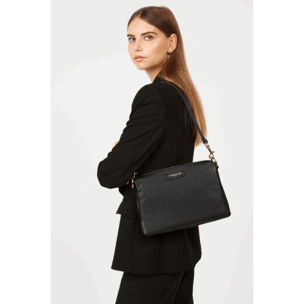 Dune Pochette Noir-Lancaster-Sacs-Maroquinerie Fortunas-Mouscron