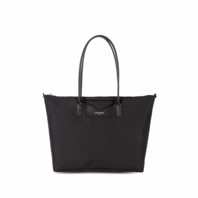 Cabas Shopper L Noir-Lancaster-Sacs-Maroquinerie Fortunas-Mouscron
