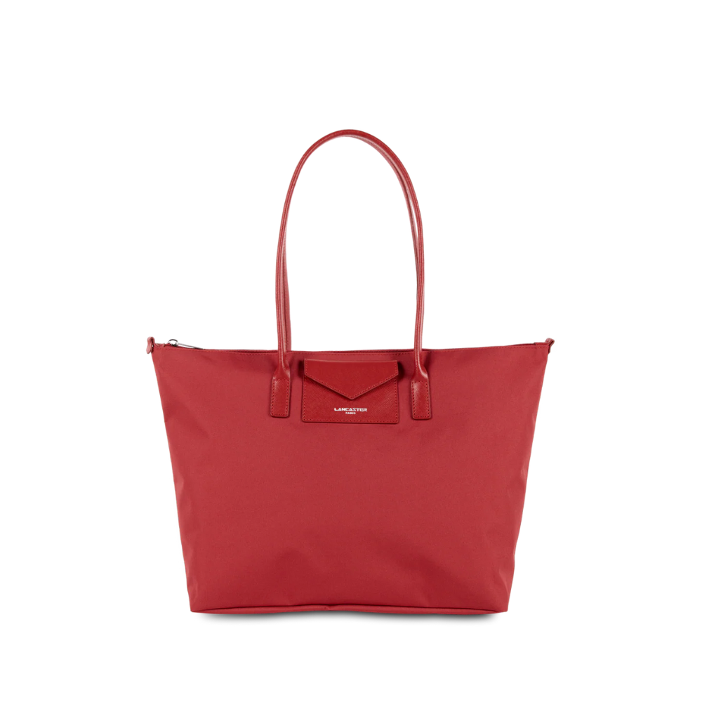 Cabas Shopper L Rouge-Lancaster-Sacs-Maroquinerie Fortunas-Mouscron