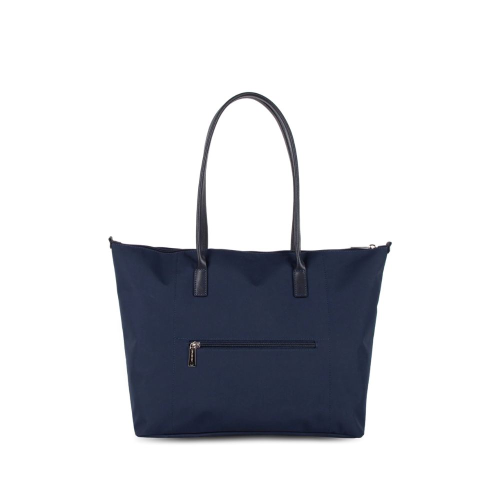 Cabas Shopper L Bleu-Lancaster-Sacs-Maroquinerie Fortunas-Mouscron