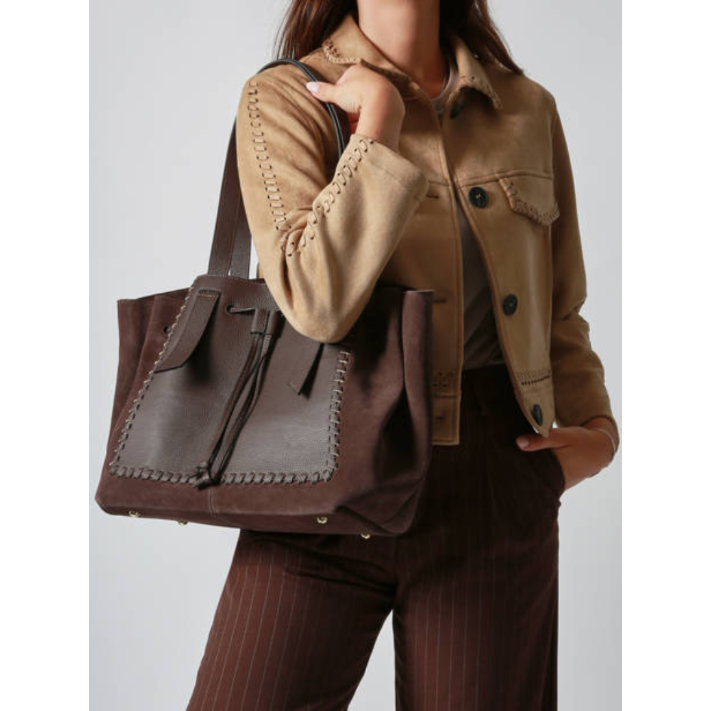 Brumby Shopper Choco-Etrier-Sacs-Maroquinerie Fortunas-Mouscron Brumby Shopper Choco-Etrier-Sacs-Maroquinerie Fortunas-Mouscron
