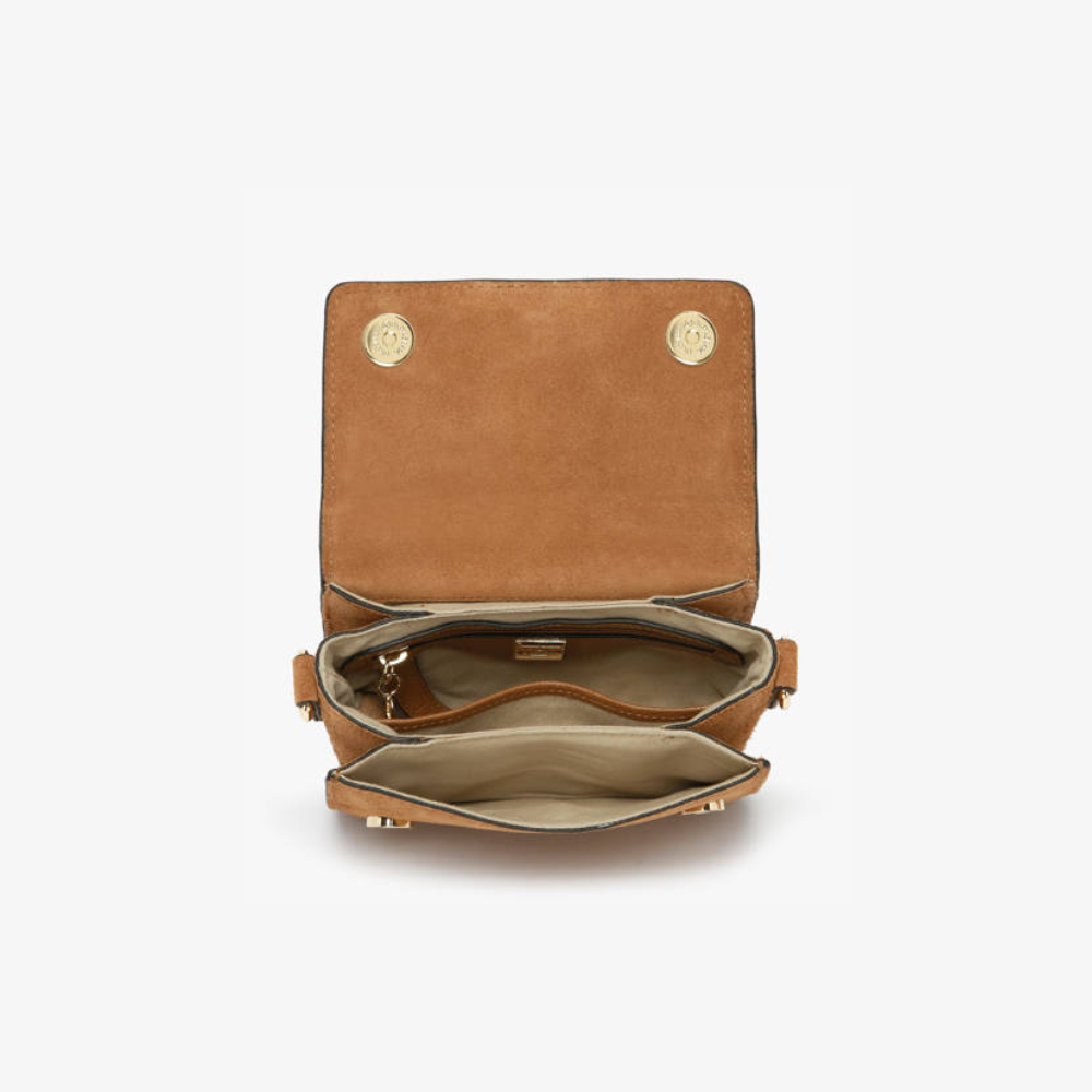 Altesse XS Suede Camel-Etrier-Sacs-Maroquinerie Fortunas-Mouscron