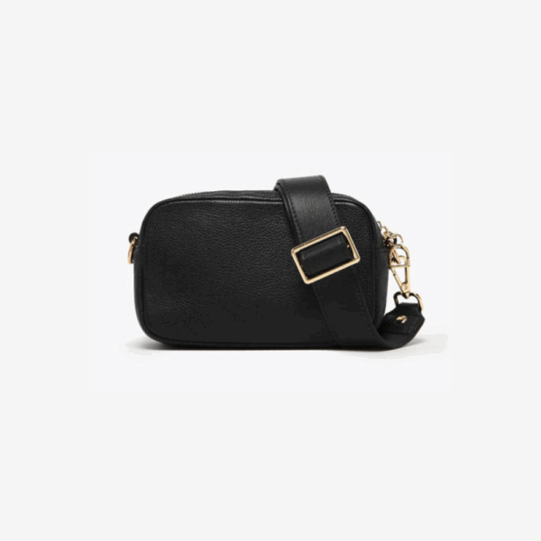 Tradition Mini Camera Noir-Etrier-Sacs-Maroquinerie Fortunas-Mouscron
