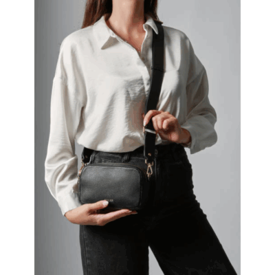 Tradition M Crossbody Noir-Etrier-Sacs-Maroquinerie Fortunas-Mouscron