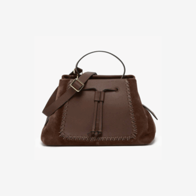 Brumby M Handle Choco-Etrier-Sacs-Maroquinerie Fortunas-Mouscron