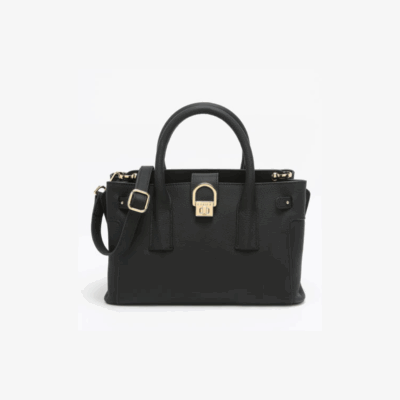 Equestre S Handle Noir-Etrier-Sacs-Maroquinerie Fortunas-Mouscron